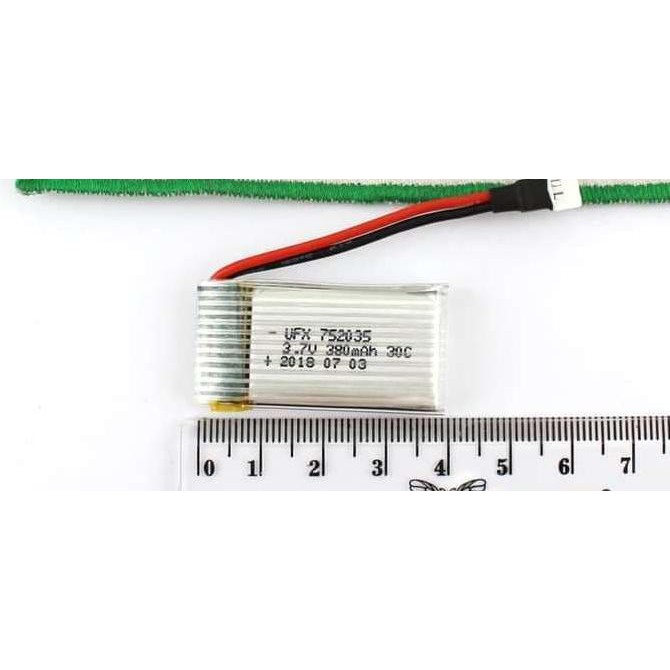 NEW BATTERY DRONE H235 1S 3.7V 380MAH BATTERY DRONE FY605 BATERAI HX750 , Q1 ....