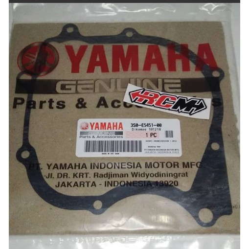 Paking PERPAK GASKET MAHNIT MAHNET Magnet Vega LAMA JUPITER Z GUWEK BURHAN ORI YAMAHA 3S0-E5451-00