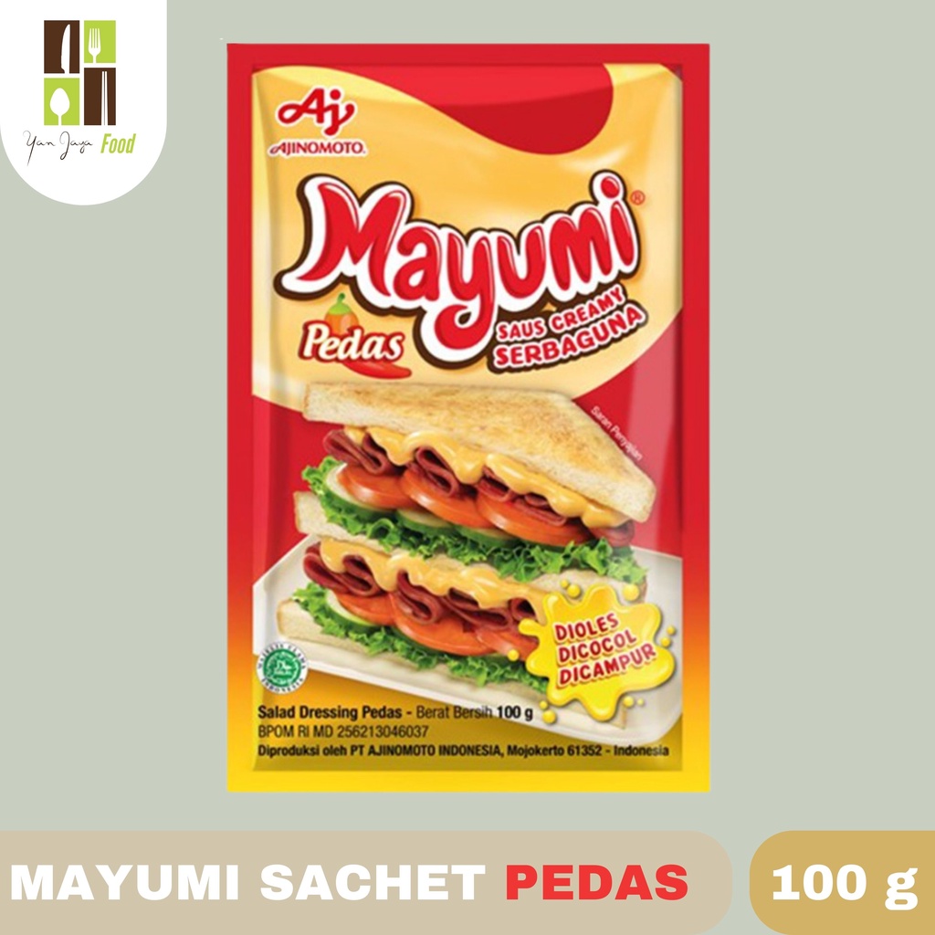 Mayumi Saus Mayo Original / Pedas Sachet 100g