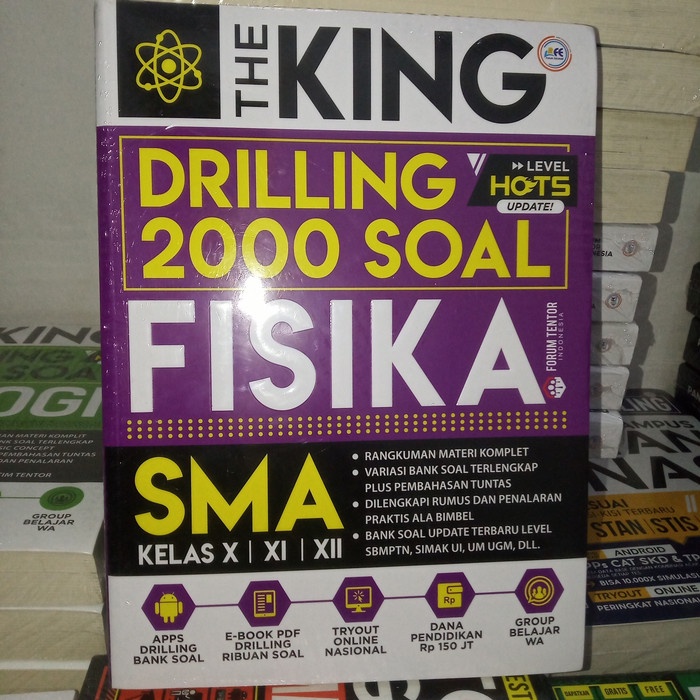 

❤BISA COD❤ BUKU THE KING DRILLING 2000 SOAL FISIKA SMA