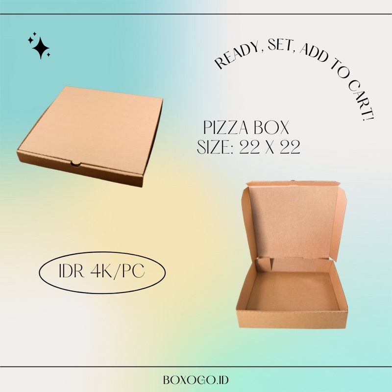 

Kardus Pizza 22x22