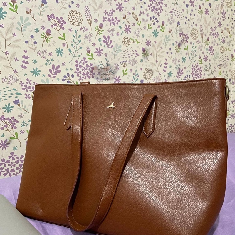 Povilo Kira Tote Bag Brown
