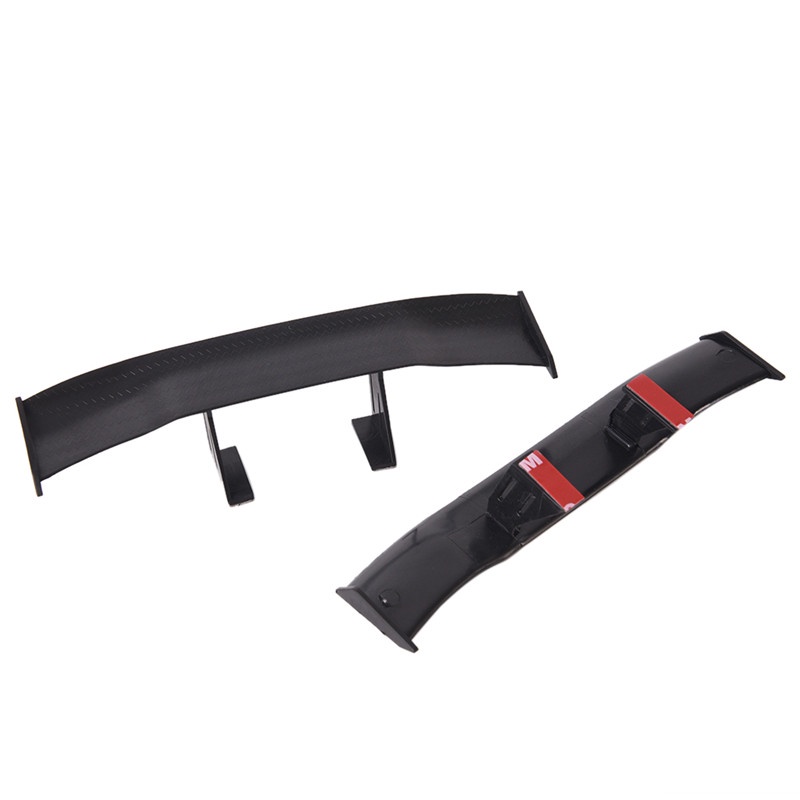 {LUCKID}Hot Universal Mini Spoiler Car Rear Tail Decoration Spoiler Wing Carbon Fiber