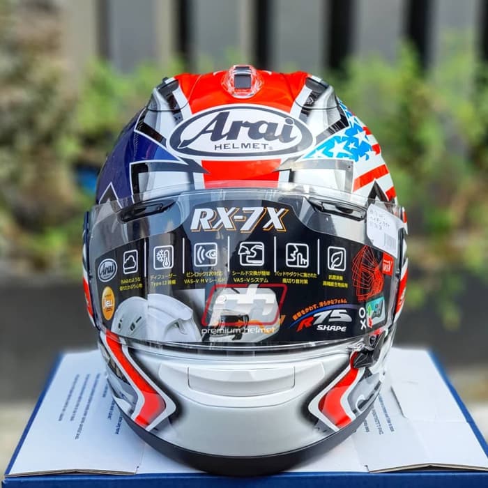 ARAI RX-7X HAYDEN LAGUNA SECA