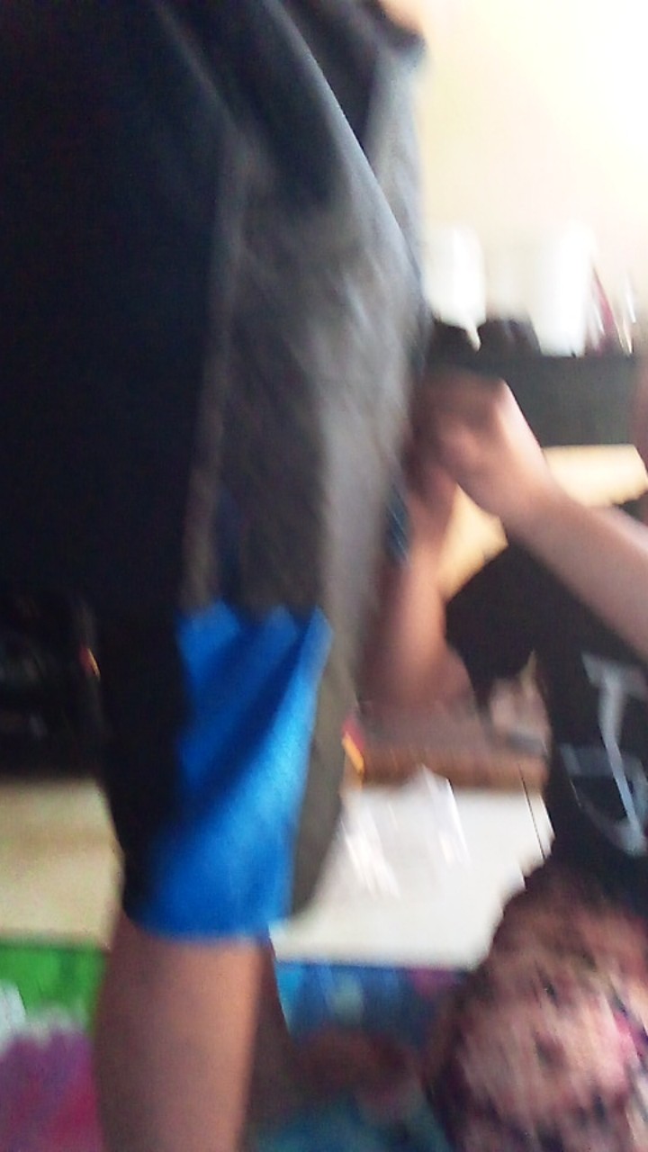 Trolis Grosir Kemeja Batik Pria Cowok Lengan Pendek Kombinasi Polos Hitam Merah Fs Grup Promo45batik