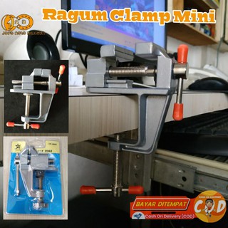 ragum meja mini clamp jepit mini perkakas catok meja mini 