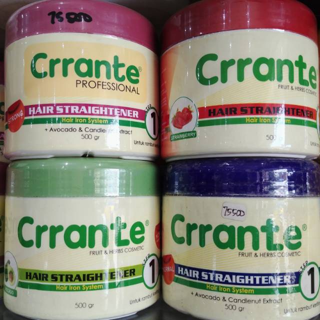 [500 gr] CRRANTE HAIR STRAIGHTENER REBONDING STEP 1