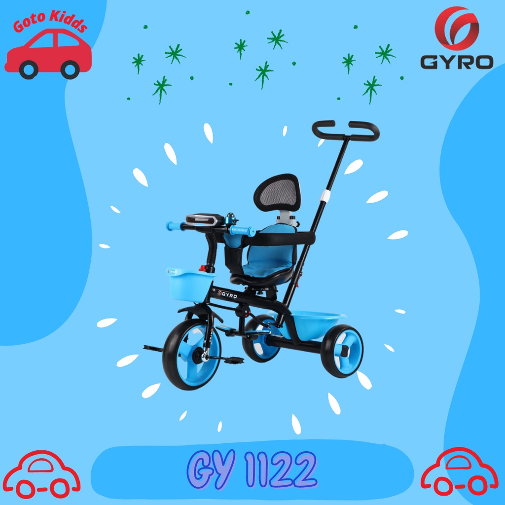 Sepeda Stroler Anak Roda Tiga GYRO 1122