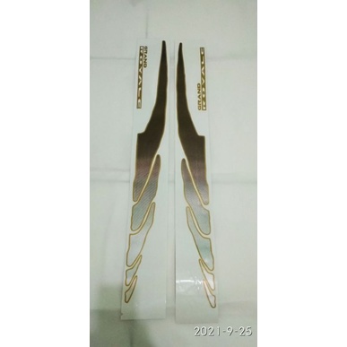 sticker stiker Mobil isuzu panther grand royal