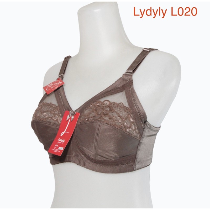 BH / Bra Brukat BIG CUP LYDYLY L020 Tanpa Kawat dan tanpa Busa