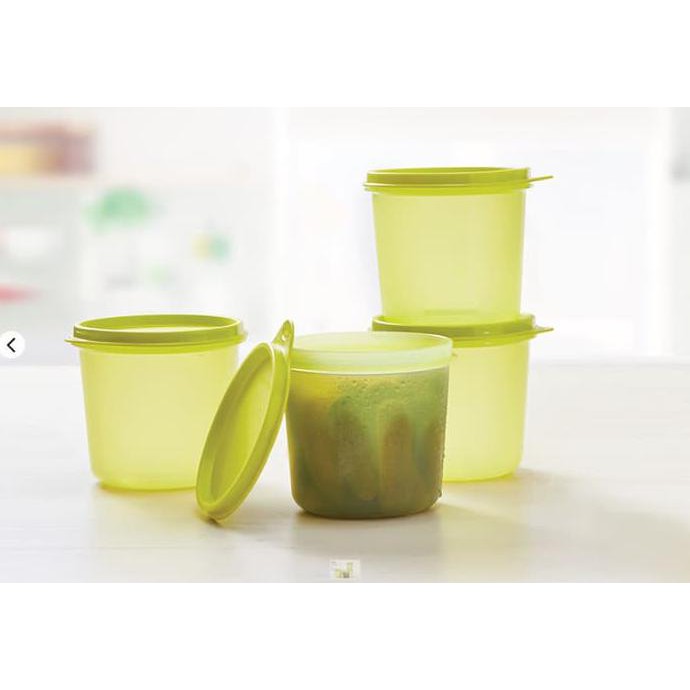PROMO | COMPACT BOWL HIGH (4) SET TOPLES TUPPERWARE