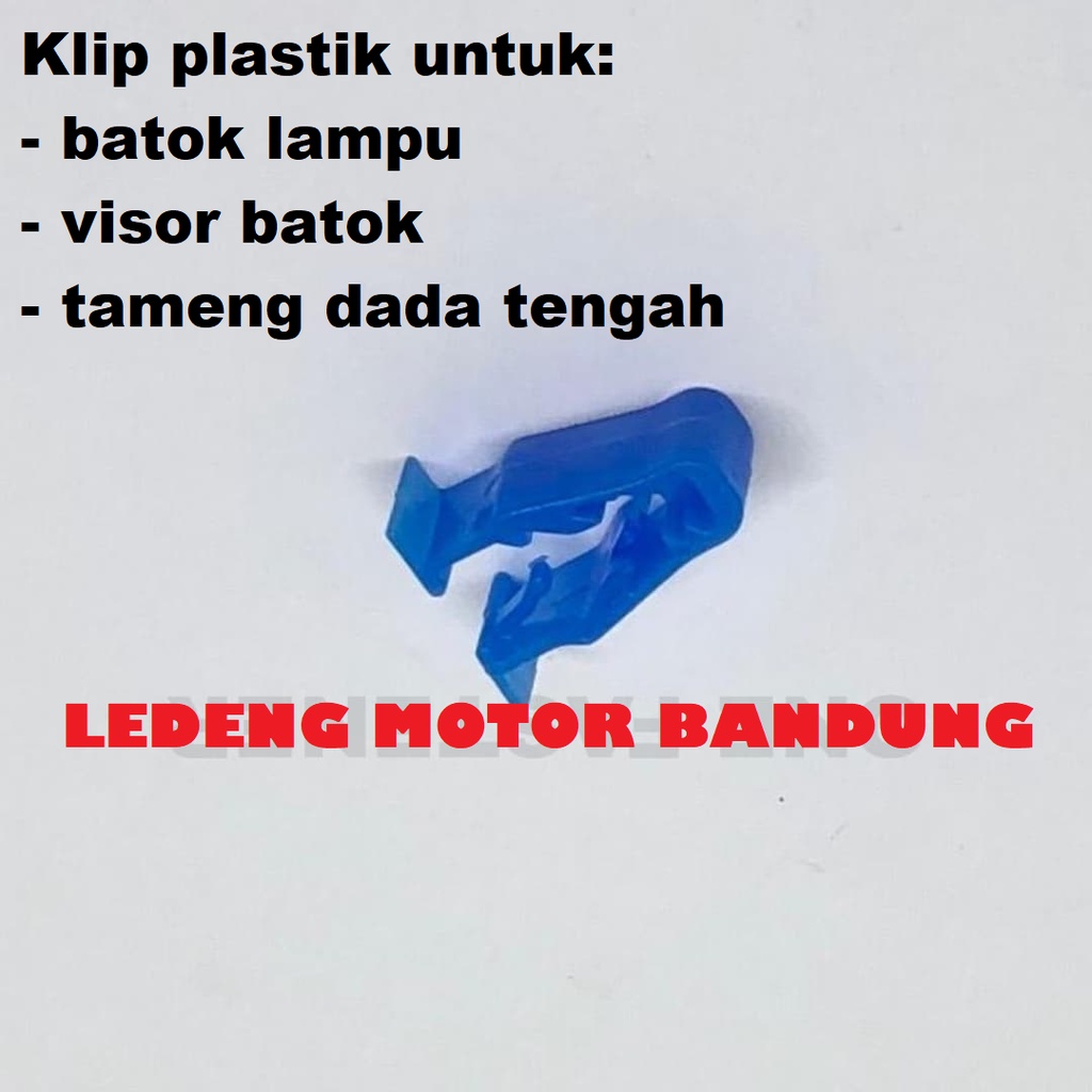 Klip Batok Visor Tameng Dada Tengah Motor Vario 125 Supra Helm IN CBR