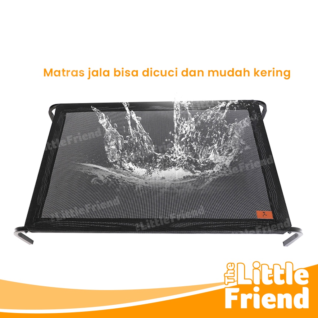 Tempat Tidur Anjing Kucing Dog Elevated Bed Portable Tebal &amp; Washable