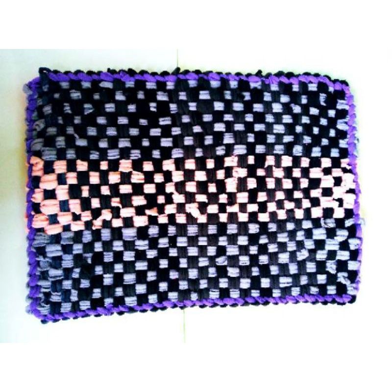 Keset Kaki Anyam Bahan Tebal/Keset Kamar Mandi