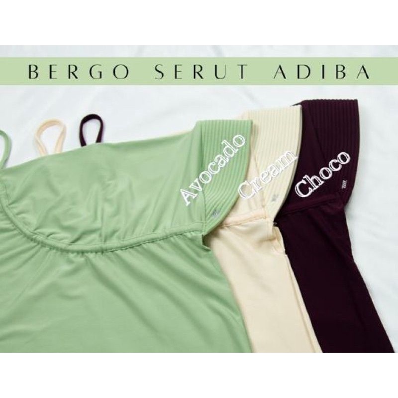 BERGO SERUT JUMBO JILBAB SERUT ADIBA JUMBO SPANDEX JERSEY