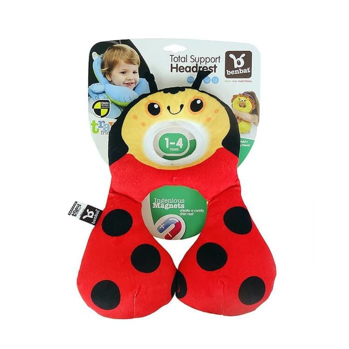 BENBAT TOTAL SUPPORT HEADREST/BANTAL LEHER ANAK