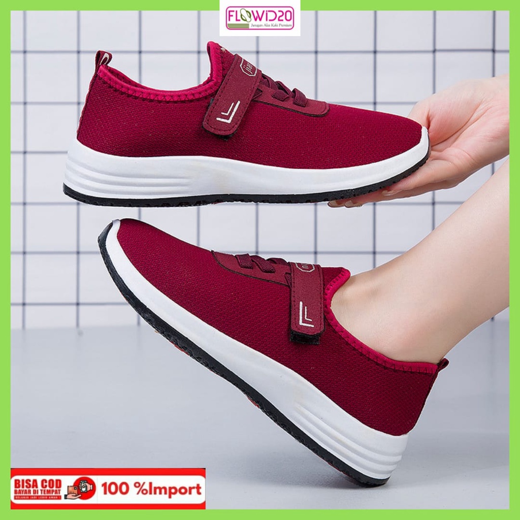 sepatu sneakers wanita sepatu hang out import sepatu wanita import snk 103