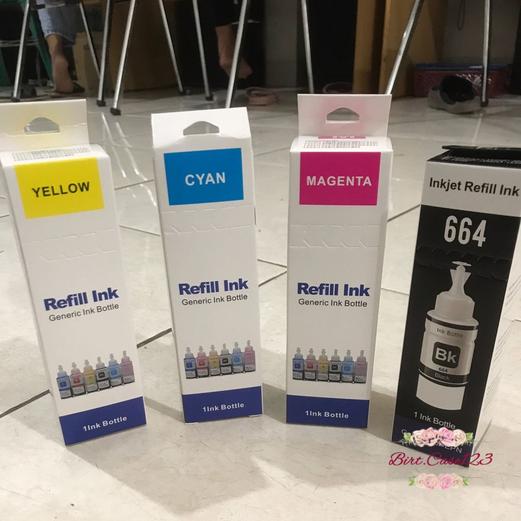 REFILL TINTA INK INKJET ISI ULANG PRINTER EPSON L100 L101 L110 L200 L210 L211 L300 L301 L303 L350 L351 L355 L455 L550 L551 L555 L558 L800 L801 70 ML BC5963