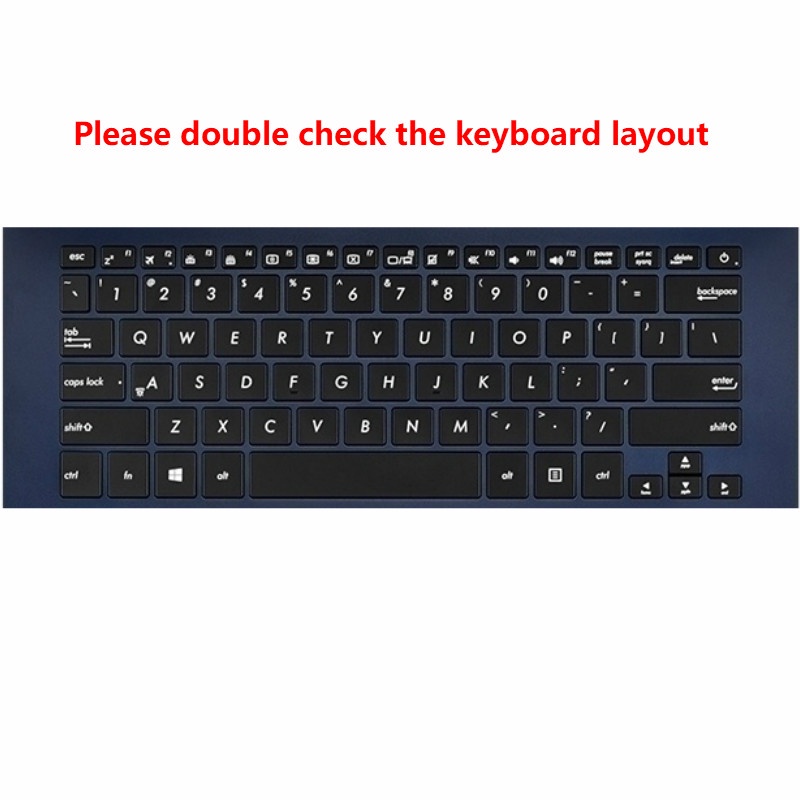 For 14 inches ASUS U4100UQ U4000UA Soft Ultra-thin Silicone Laptop Keyboard Cover Protector