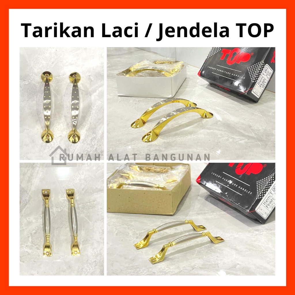 Tarikan Laci / Handle Lemari / Tarikan Jendela / Handel Laci TOP / Tarikan Lemari / Handle Jendela T
