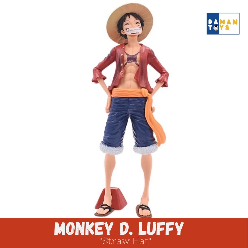 Action Figure Anime One Piece Monkey D. Luffy Dua Muka