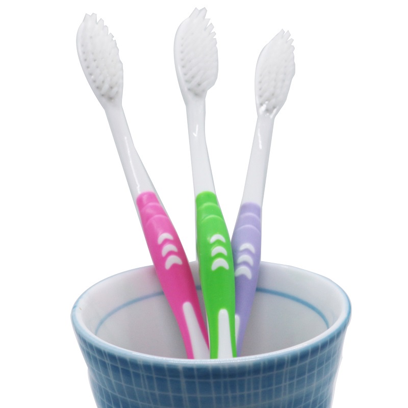 Sikat Gigi Dewasa 1 SET 10 PCS Tavel Toothbrush Double Care Sensitive Makassar