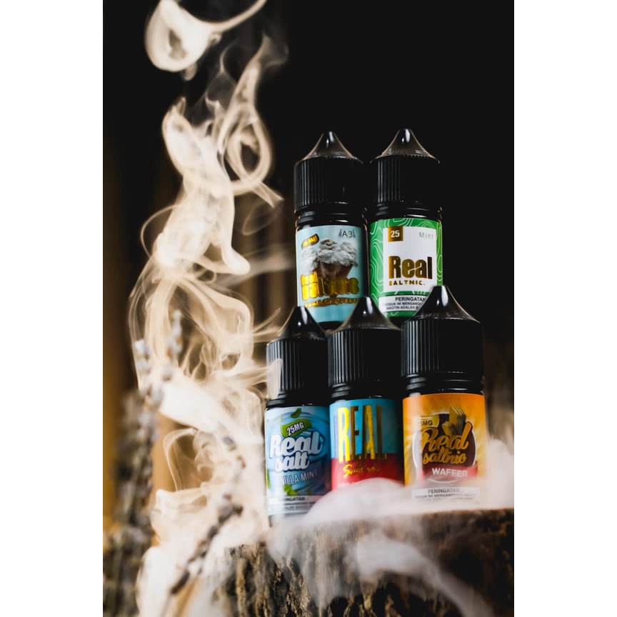 REAL SERIES 30ML LIQUID SALTNIC AUTHENTIC