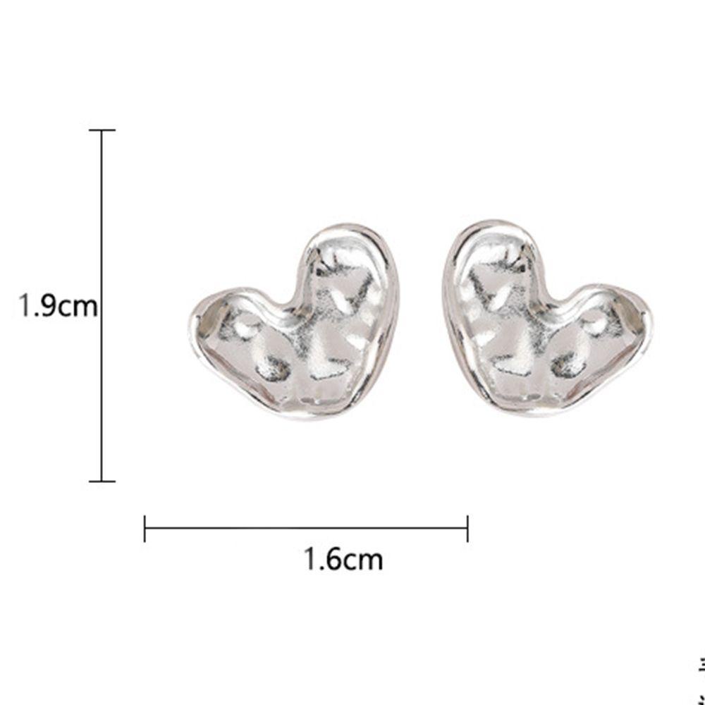 Mxbeauty Korea Style Klip Telinga Indah Sederhana INS Gaya Anting Temperamen Klein Biru Wanita Earrings