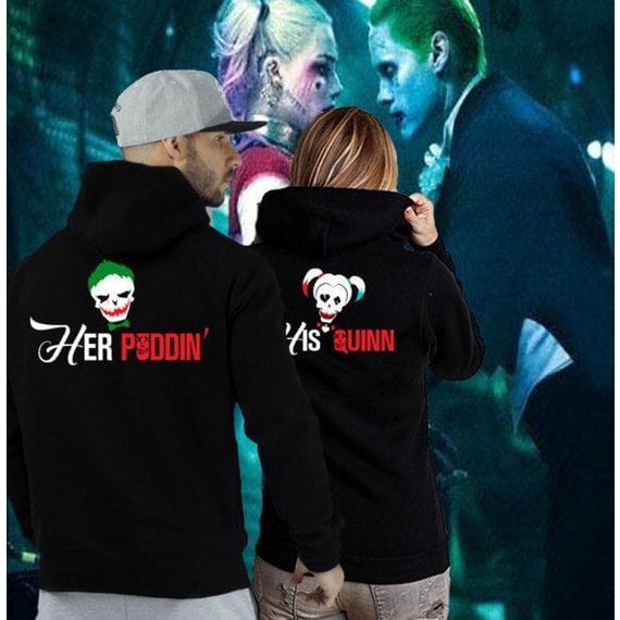 MYSTIQUE.ID-HOODIE COUPLE JOK*ER &amp; HAR*LEY QUIN LUCU DAN AESTHETIC