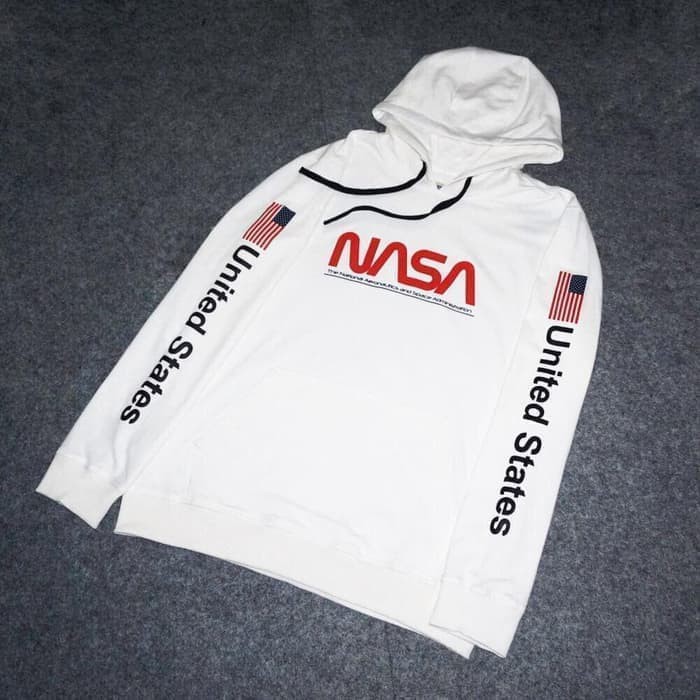 Diskon Jaket Hoodie Jumper Sweater Nasa Hybrid Usa United States Polos Custom |