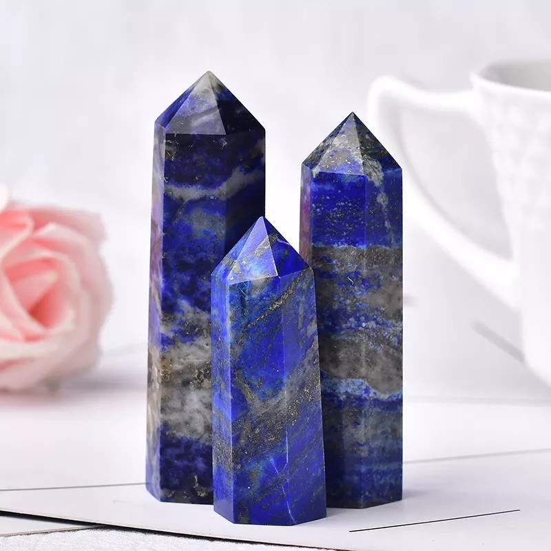 lapis lazuli titik energi kristal kuarsa reiki