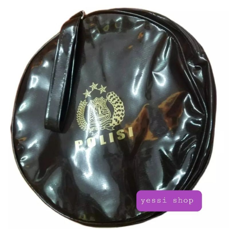 tas pet polisi coklat sarung pet polisi