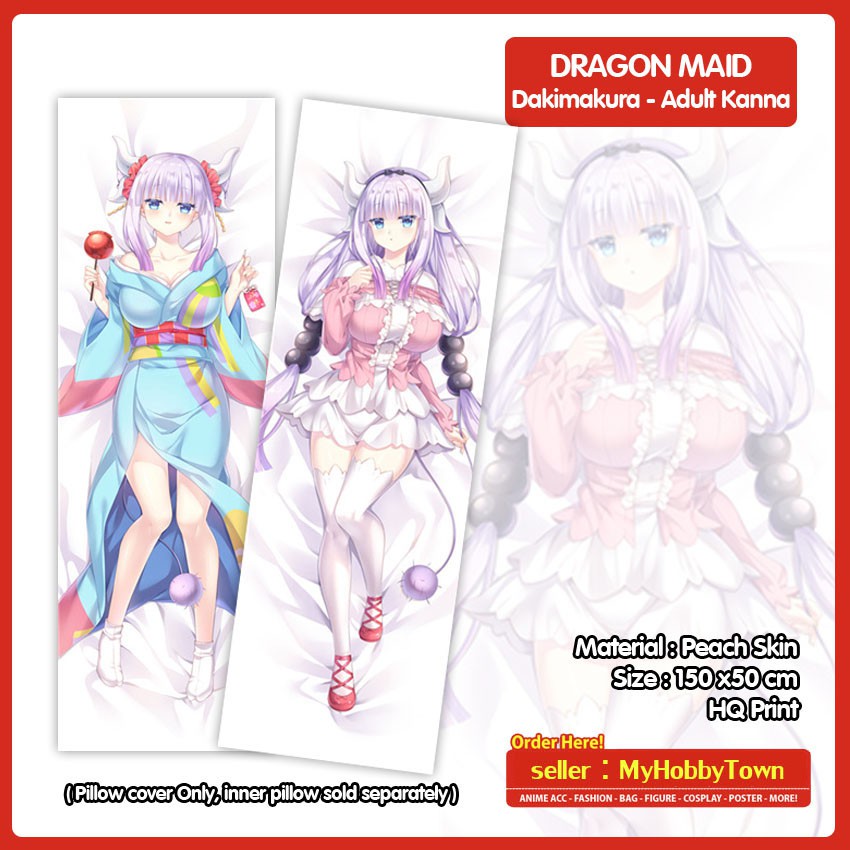 Dakimakura Kobayashi-san Chi no Maid Dragon : Adult Kanna