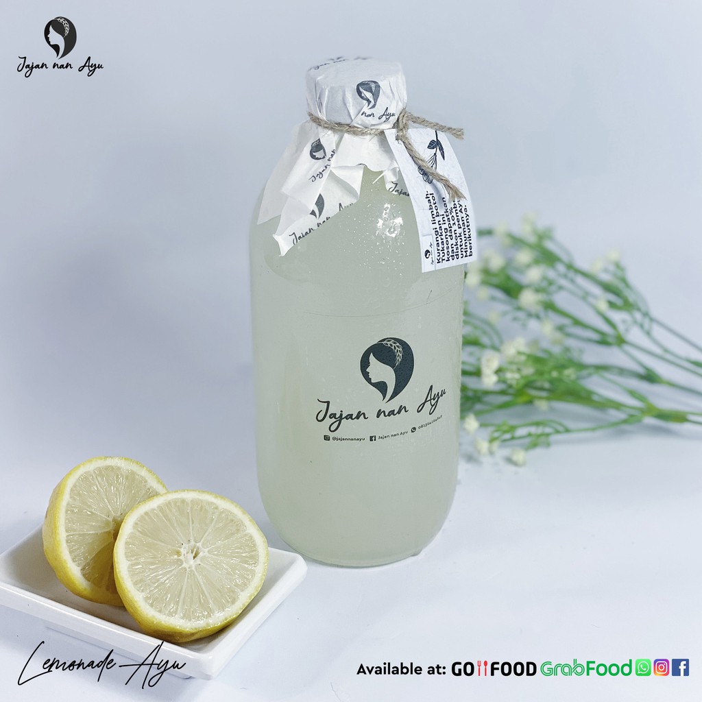 

Lemonade Ayu 250ml (Botol Kaca dan tas Spunbound REUSABLE)