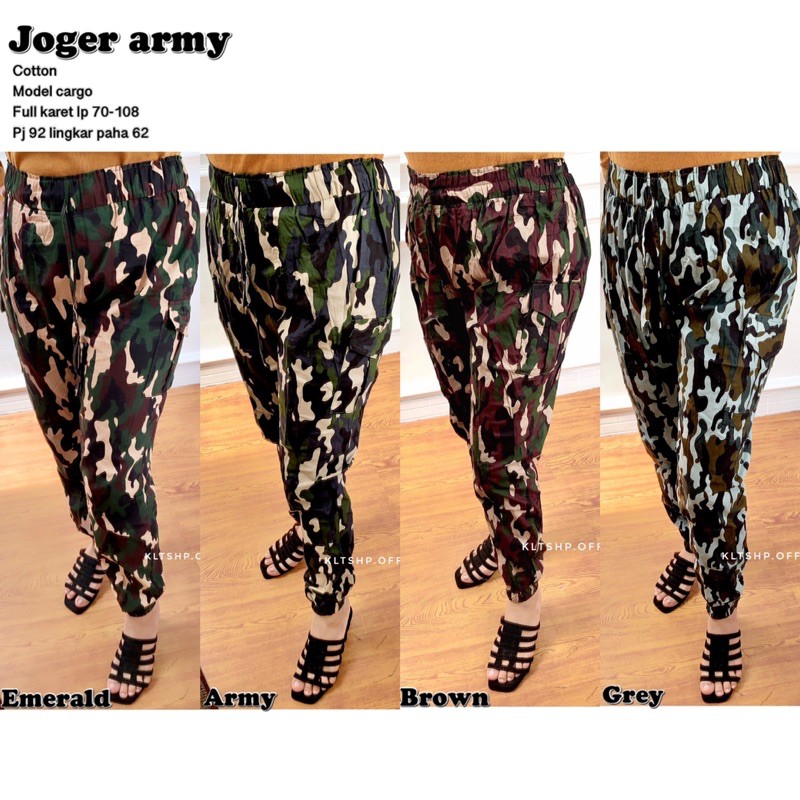 JOGER ARMY / JOGER CARGO / JOGER CARGO ARMY / JOGER CARGO