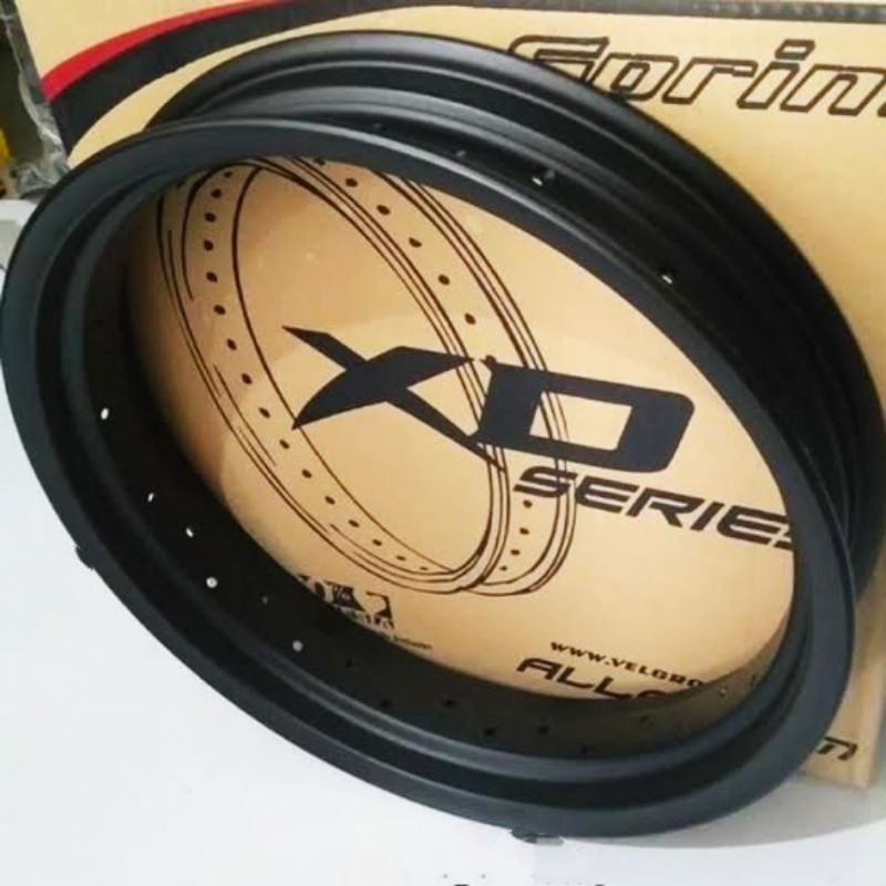 VELG ROSSI Rossy SPRINT XD 250 300 350 RING 17 36H 28H SUPERMOTO BLACK ROSSI XD ORIGINAL R17 not xr