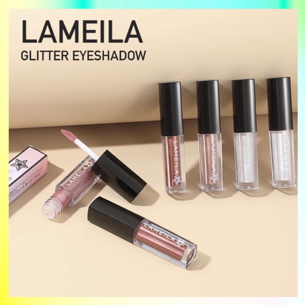 LAMEILA EYESHADOW LIQUID GLITTER 5 WARNA LA020