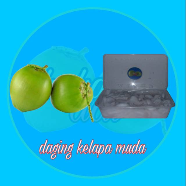 

Daging kelapa muda kemasan 250 gr