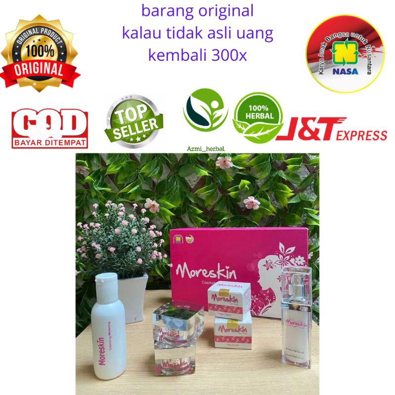 MORESKIN PAKET PINK - SKIN - MORESKIN PINK PAKET MURAH