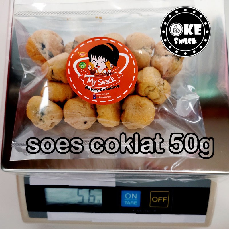 Soes Coklat Mini 40g