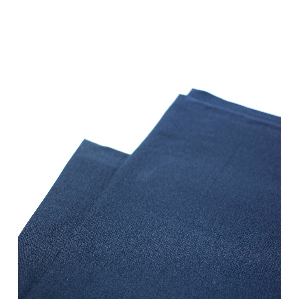 Cotton Combed 24's Navy (Kain Katun Navy)