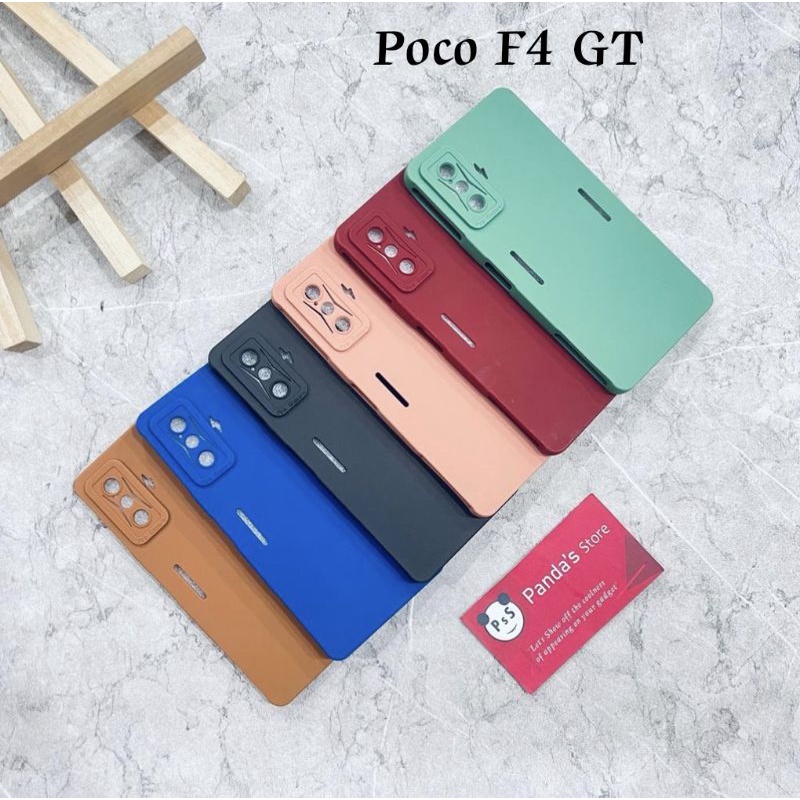 Softcase Pro Camera Poco F4 GT Candy Case Full Color 3D Silikon TPU