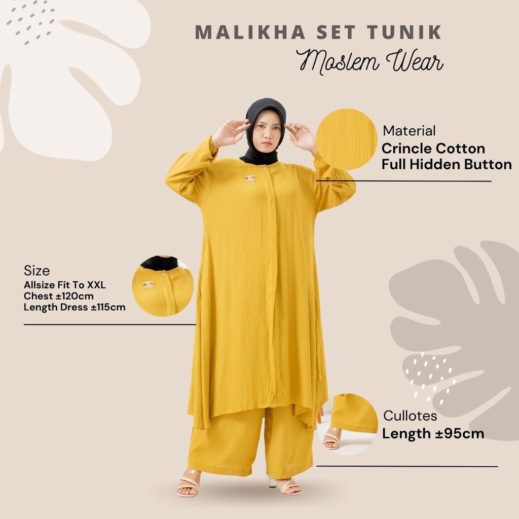 MALIKHA Set Tunik By Ademin Co 2 in 1