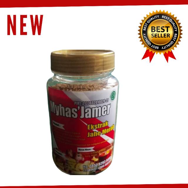 

Ekstrak Jahe Merah - Myhas Jamer