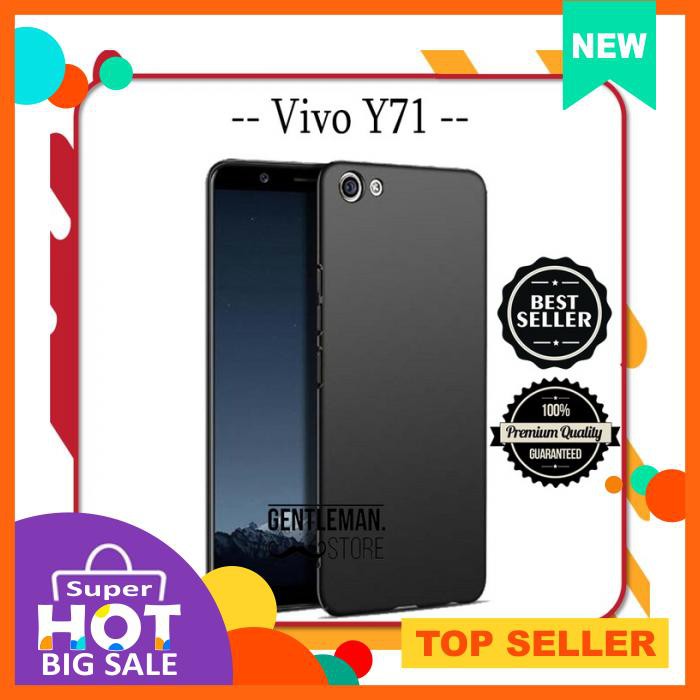Soft Case - Case Vivo Y71 Softcase Ultraslim Black Matte Premium Tpu - Casing & Covers