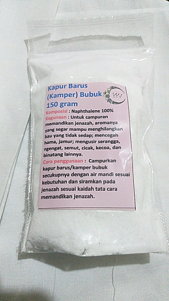 Kapur Barus Kamfer Bubuk 150 Gram Praktis Memandikan Jenazah Shopee Indonesia