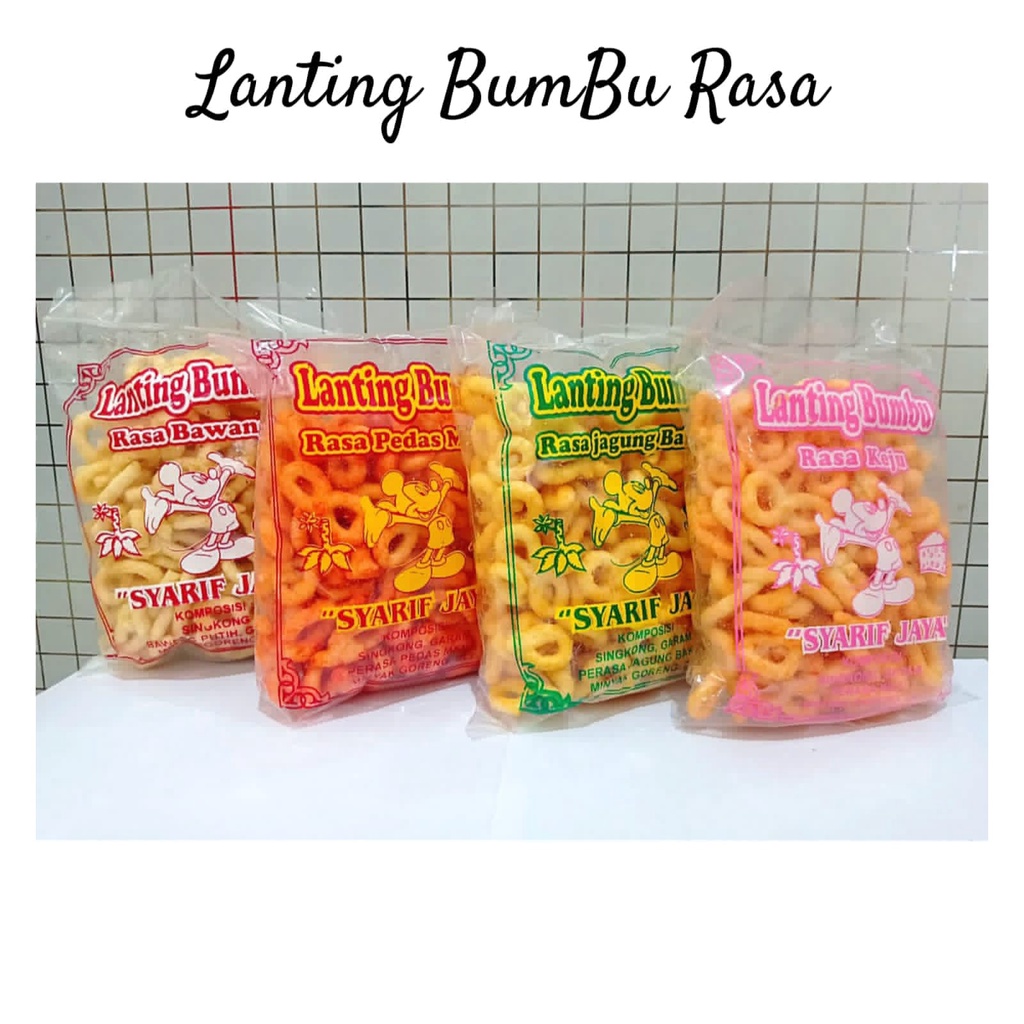 Lanting Bumbu Rasa Jagung/pedas manis/keju SYARIF JAYA