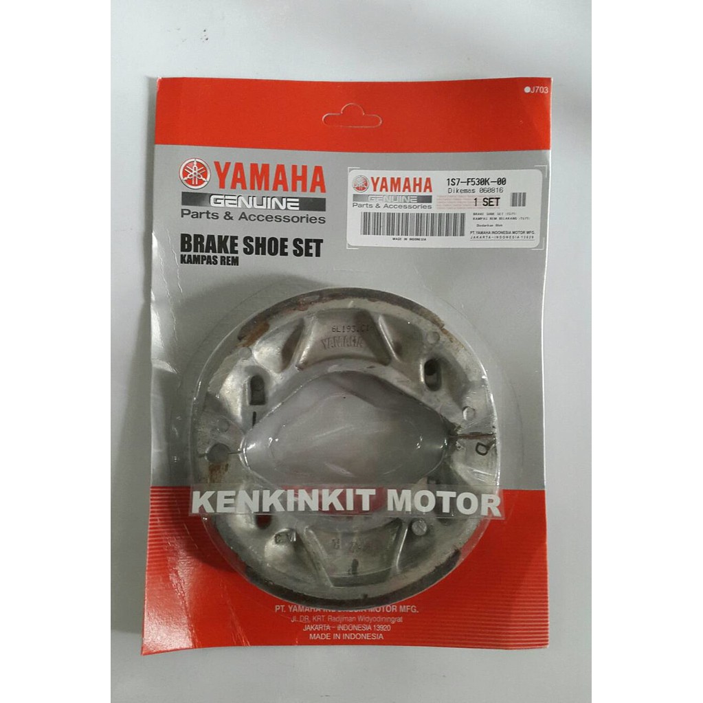 KAMPAS REM BELAKANG JUPITER/ VEGA R NEW/ JUPITER MX/ ORI YAMAHA