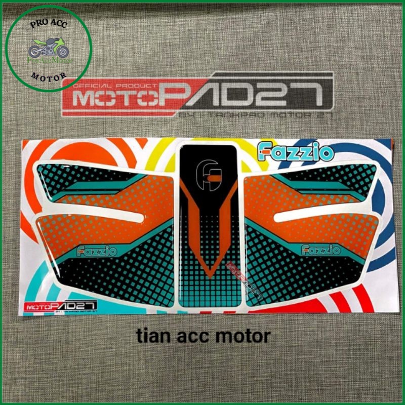 motopad27 stiker sticker resin deckpad Yamaha FAZZIO (COD)