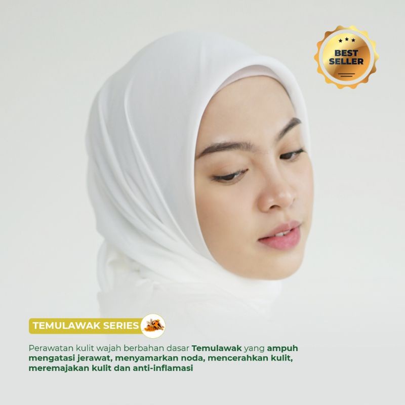 V NATURAL BRIGHTENING FACIAL FOAM TEMULAWAK/PEMBERSIH WAJAH